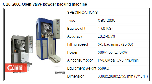 powder packing machine