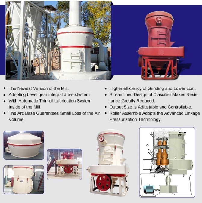 Advantages of calcium carbonate Raymond mill
